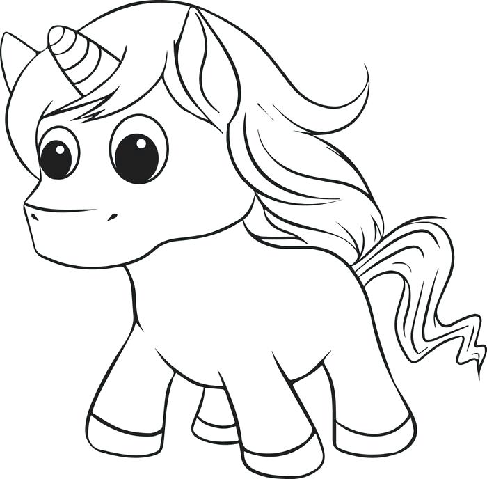 700x688 Coloring Pages Of Animals Unicorns Incredible Decoration Free