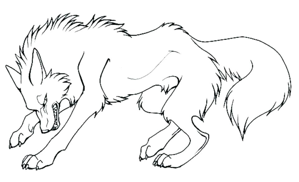 960x584 Coloring Pages Of A Wolf Wolf For Coloring Free Printable Wolf