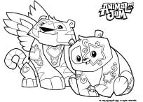 204x146 Animal Jam Coloring Pages 4