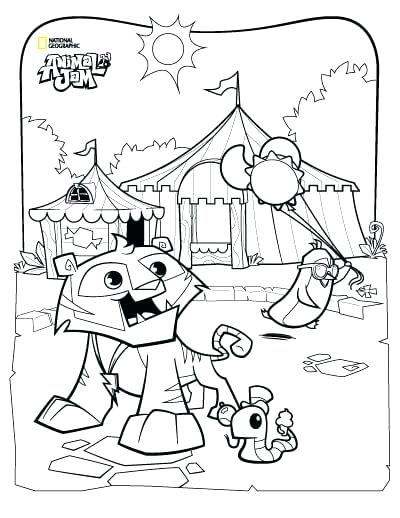 400x518 Animal Jam Coloring Pages Printable Exquisite Decoration Animal