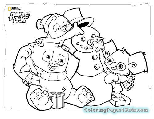 Animal Jam Coloring Pages Wolf
