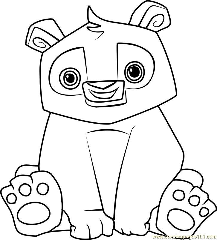 726x800 Animal Jam Coloring Pages