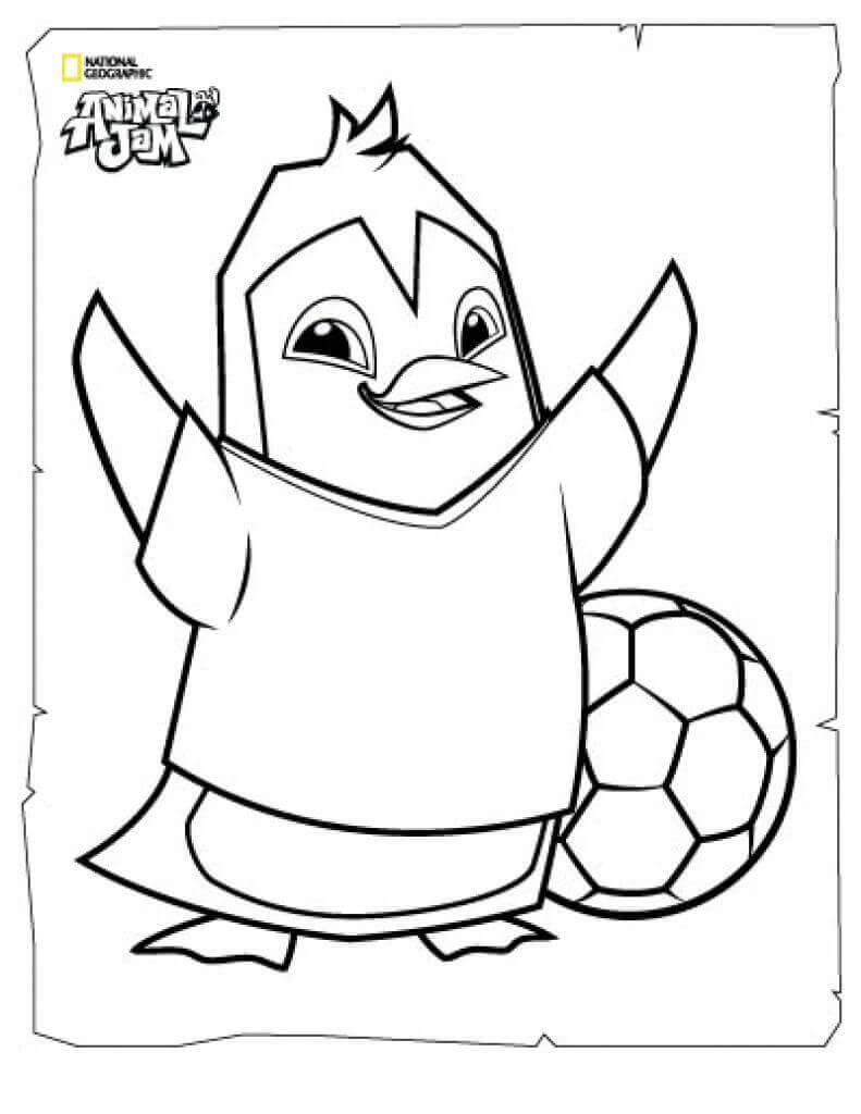 791x1024 Free Printable Animal Jam Coloring Pages