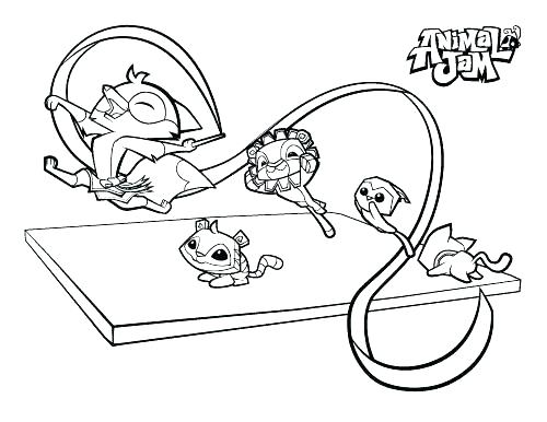 500x386 Animal Jam Coloring Pages Arctic Wolf Animal Jam Coloring Pages