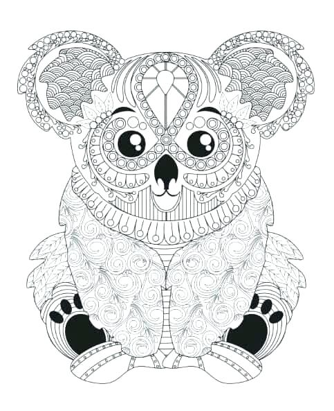 483x593 Animal Mandala Coloring Pages Free Printable Kids Coloring