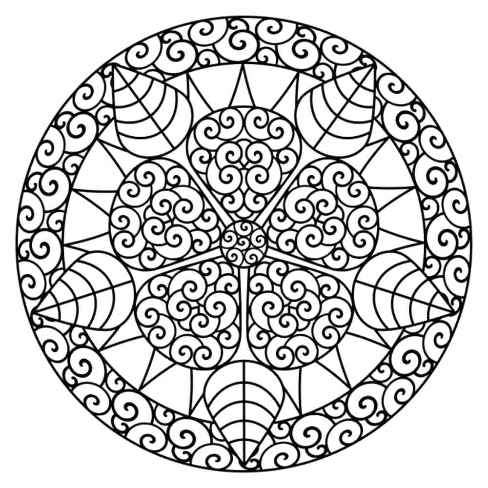 1000x1000 Fresh Free Printable Mandala Coloring Pages For Adults Gallery