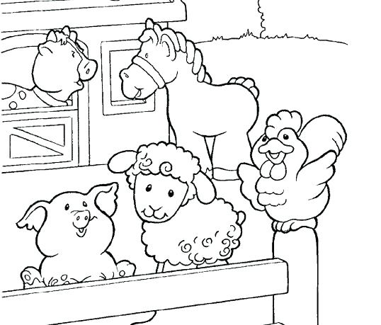 538x459 Animal Coloring Pages Printable Farm Animals Coloring Pages