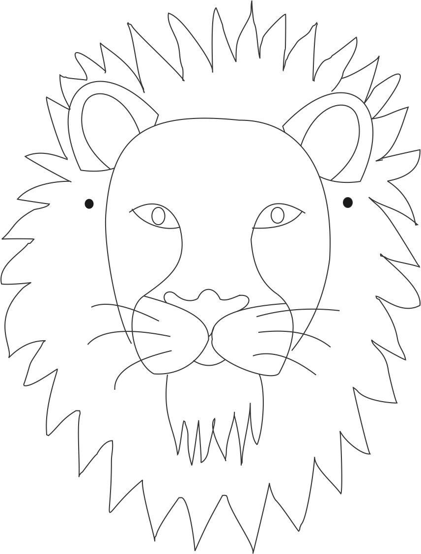 857x1127 Giraffe Mask Coloring Page Free Giraffe Animal Masks Coloring