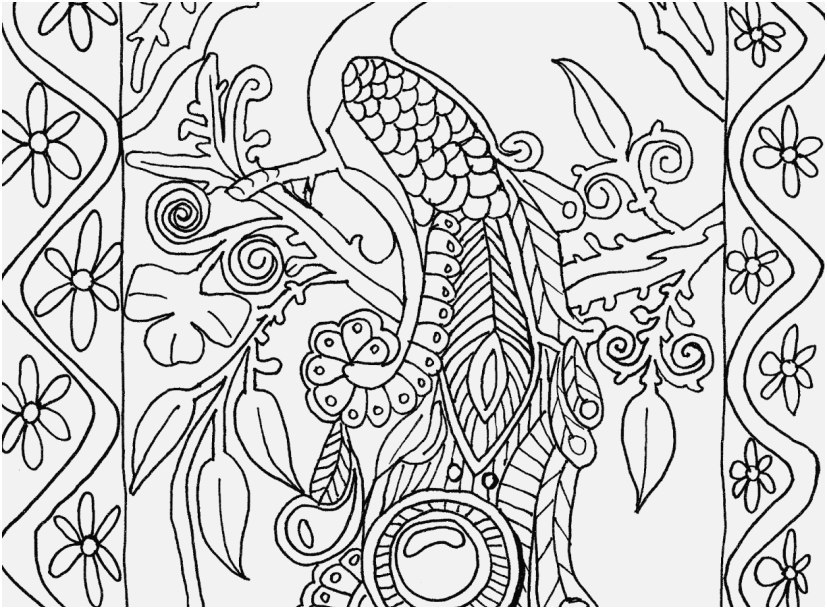827x609 Intricate Designs Coloring Pages Photo Hard Animal Pattern