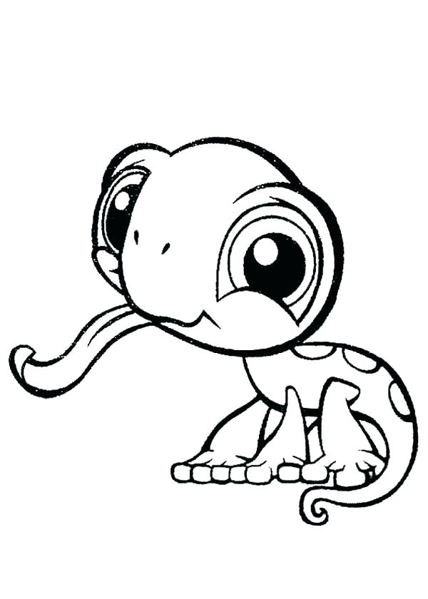600x840 Cute Baby Animal Coloring Sheets
