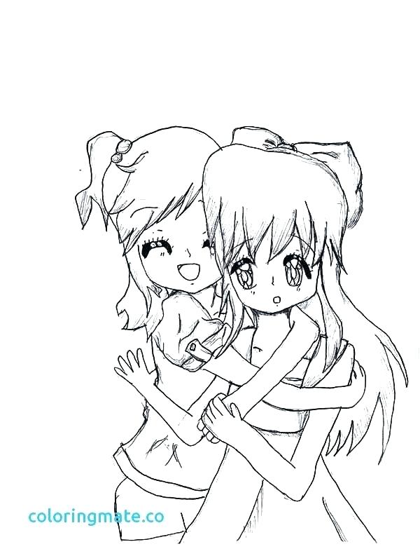 600x793 Best Friend Coloring Pages Best Friend Coloring Pages For Teenage