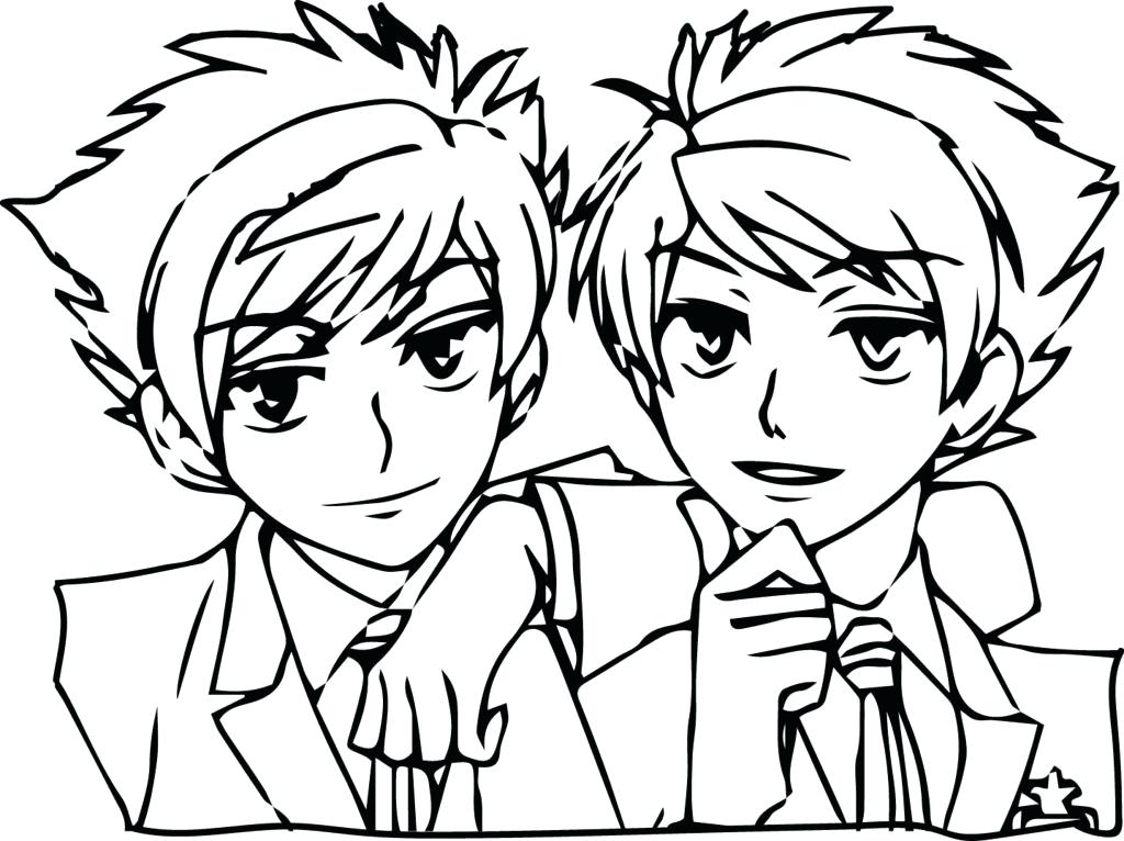 1024x766 Anime Boy Coloring Pages Printable Anime Coloring Pages Coloring