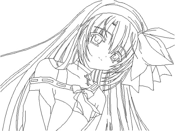 600x450 Anime Boy Coloring Pages To Download And Print