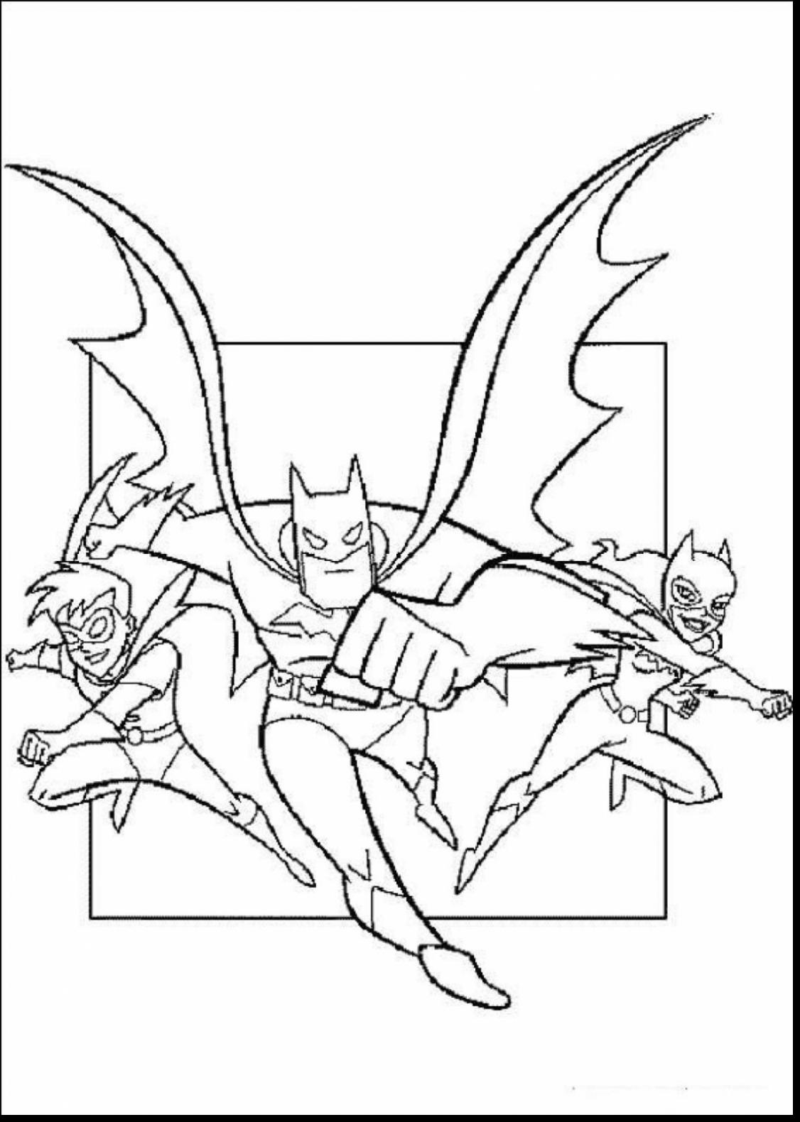 1126x1580 Shrewd Batman The Animated Series Coloring Pages Color Bros