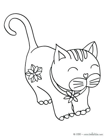 363x470 Cute Cat Coloring Pages Cat Coloring Pages Kitty Awesome With Cute