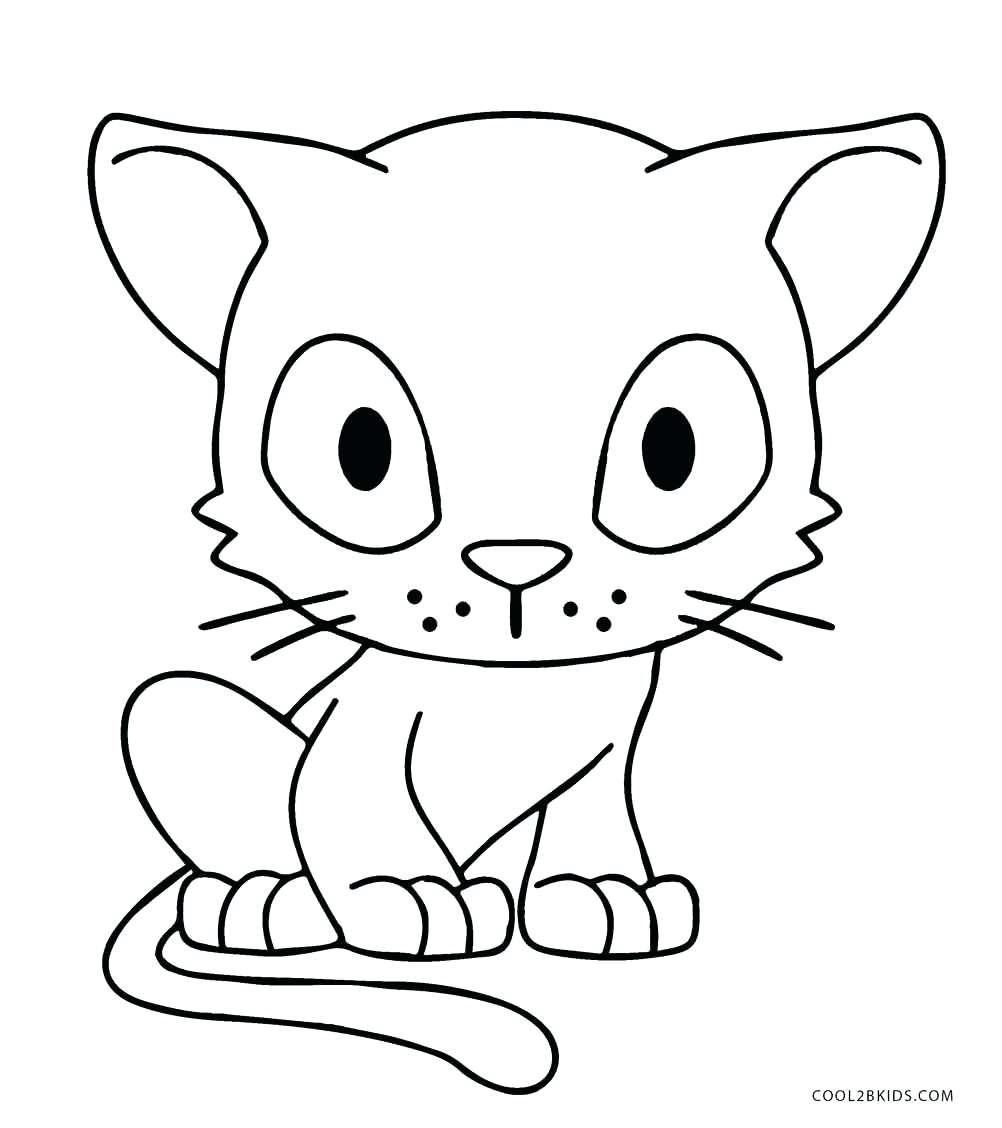 1002x1128 Coloring Pages ~ Cat Coloring Pages Anime Cute Cartoon Cat