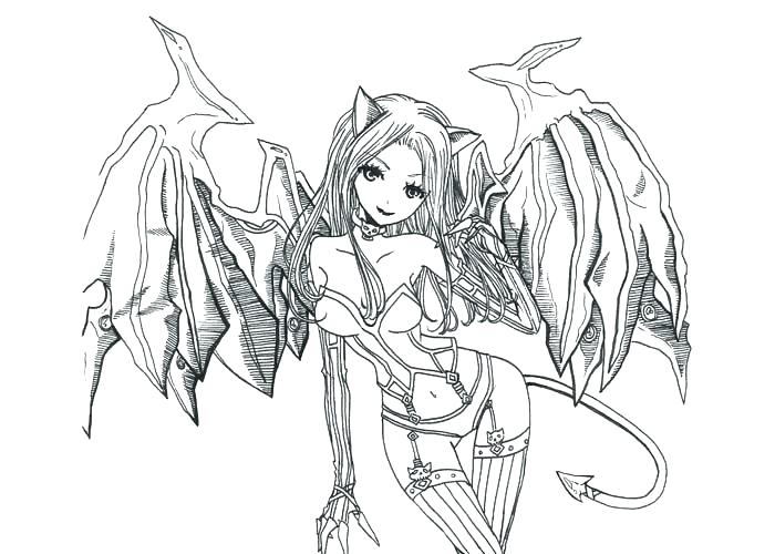 700x500 Anime Animal Coloring Pages Anime Coloring Book Pages Fantasy