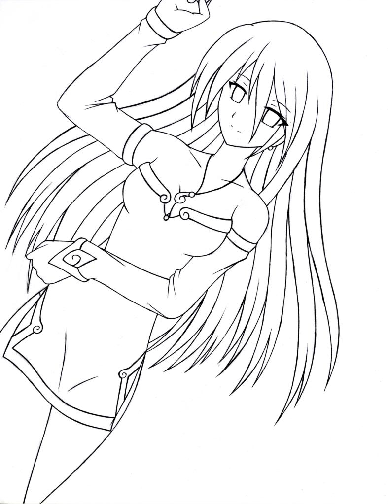 787x1023 Coloring Pages Of Anime Characters. Coloring Pages Characters