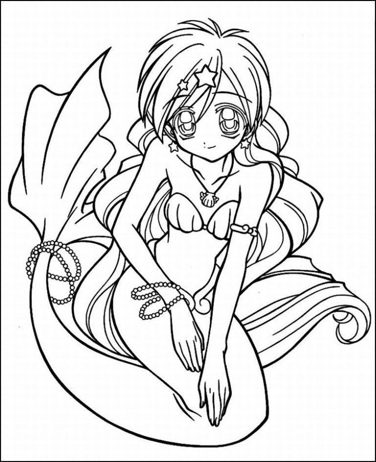 769x944 Anime Color Sheets Valentines Day Coloring Pages Anime