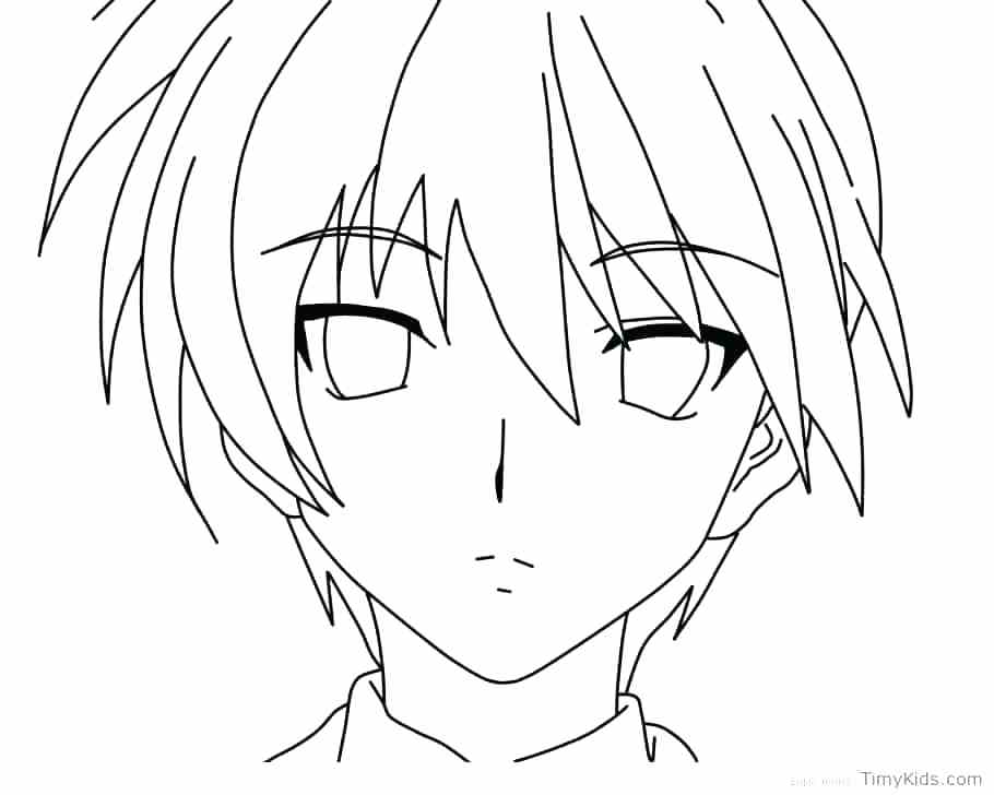 910x728 Coloring Pages Of Anime Characters Slavyanskiy.club
