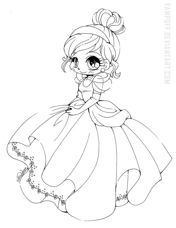 600x778 Creativity Associated With Anime Chibi Coloring Pages For Girls