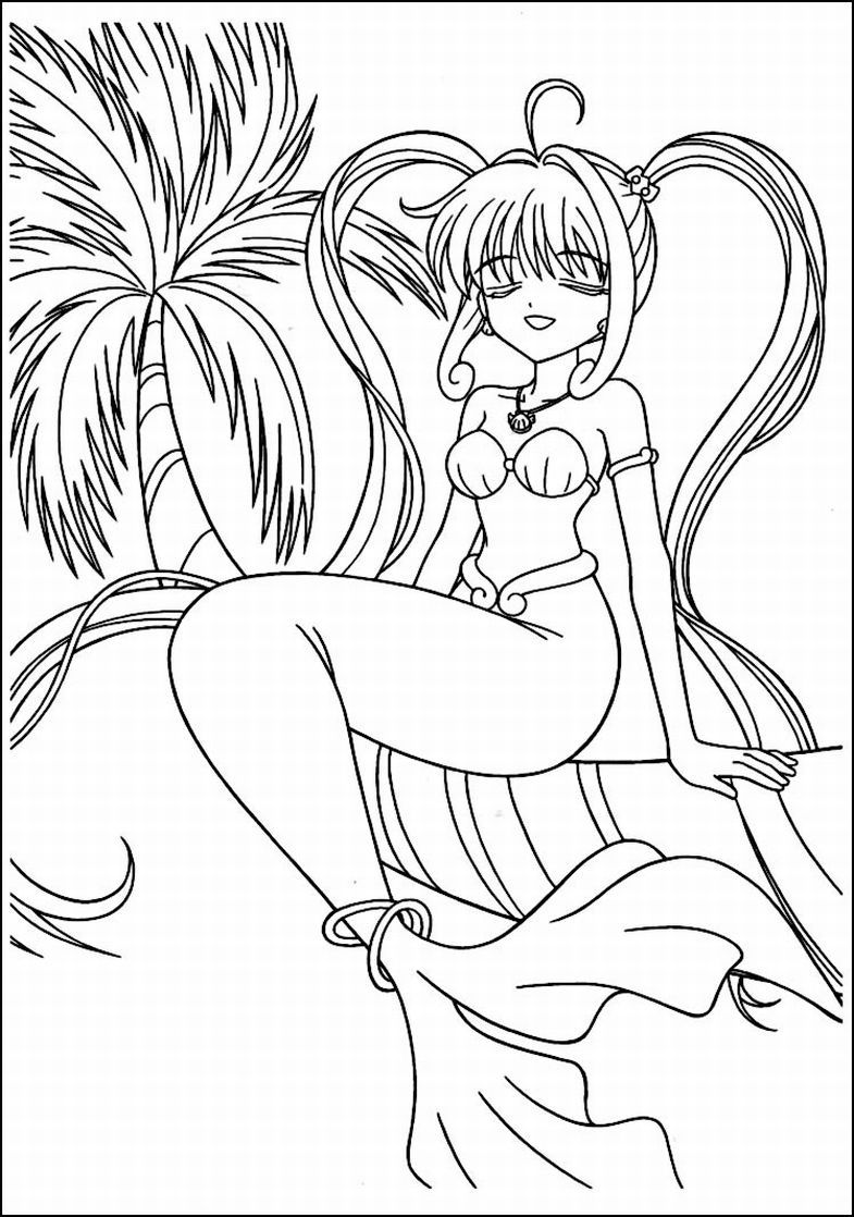785x1118 Free Coloring Books Anime Christmas Coloring Pages Coloring