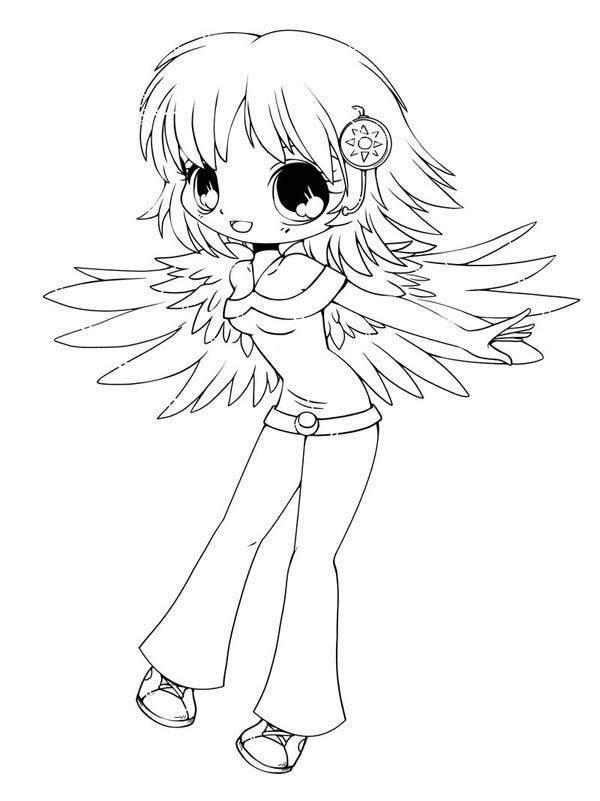 Anime Coloring Pages To Print