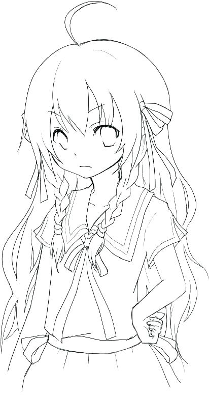 412x776 Emo Girl Coloring Pages Emo Girl Coloring Pages Drawn Anime 7 Emo