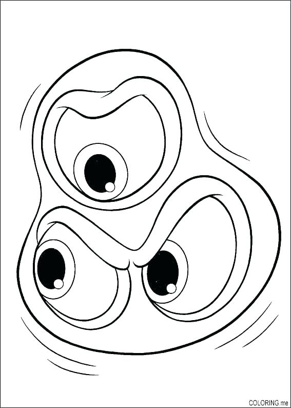 567x794 Eyeball Coloring Pages Eyes Coloring Pages Eyeball Coloring Page