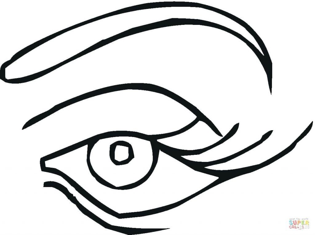 1024x765 Coloring Page ~ Eyes Coloring Page Click The Blue Eye Pages Anime