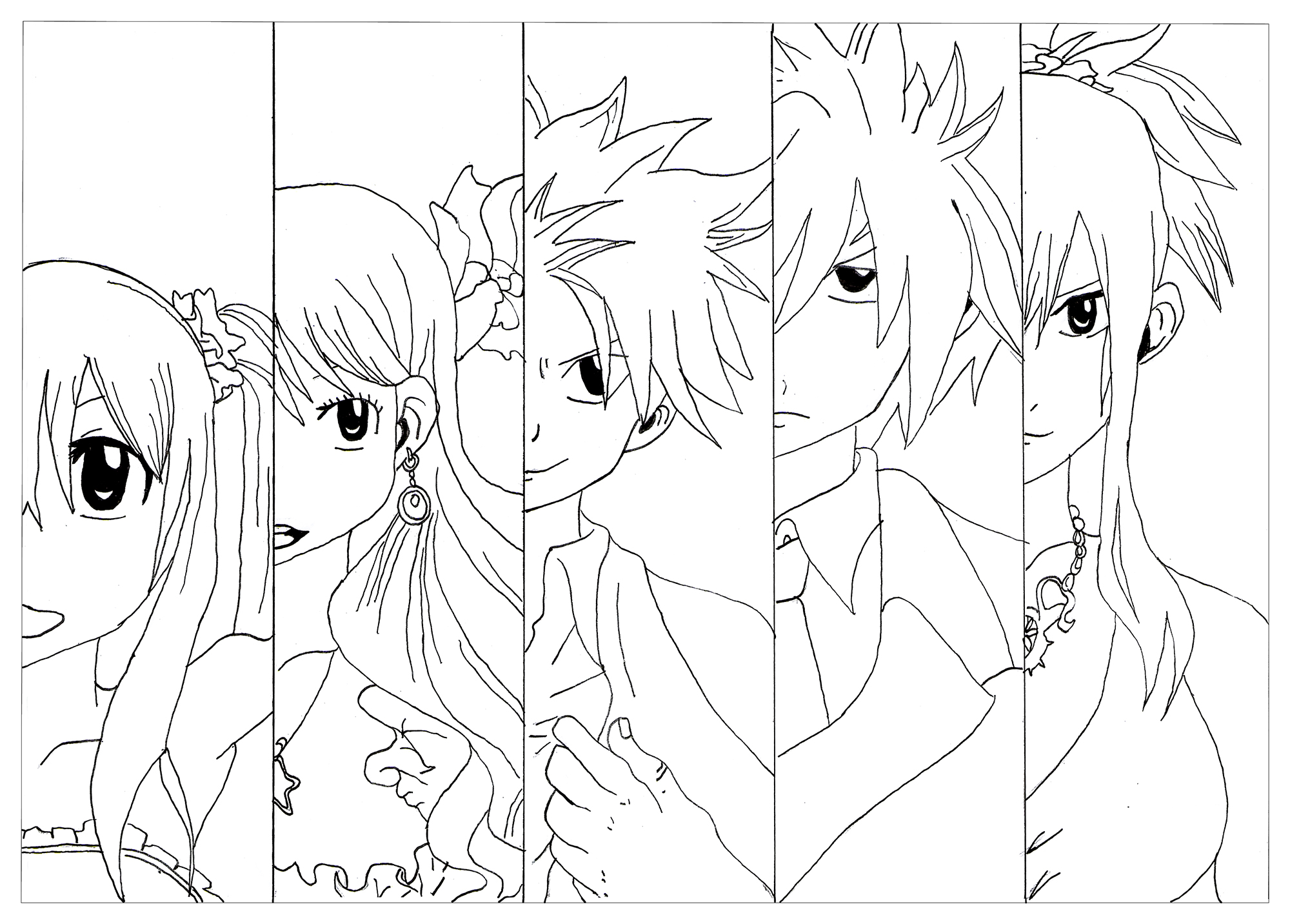 2000x1432 Manga Anime