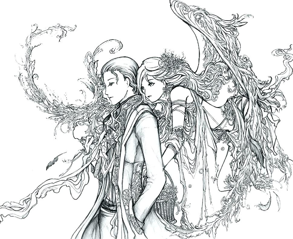 970x791 Anime Fairy Coloring Pages Adult Fairy Coloring Pages Coloring