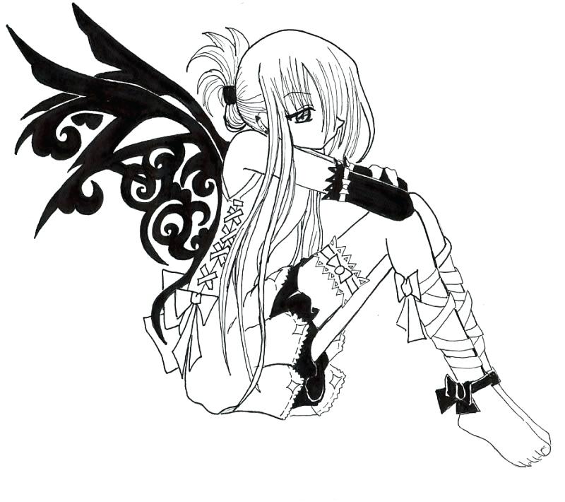 800x710 Coloring Pages Anime