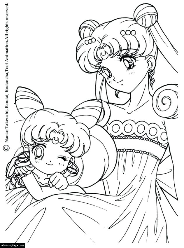 631x850 Animation Coloring Pages Anime Sailor Moon Princess Coloring Page