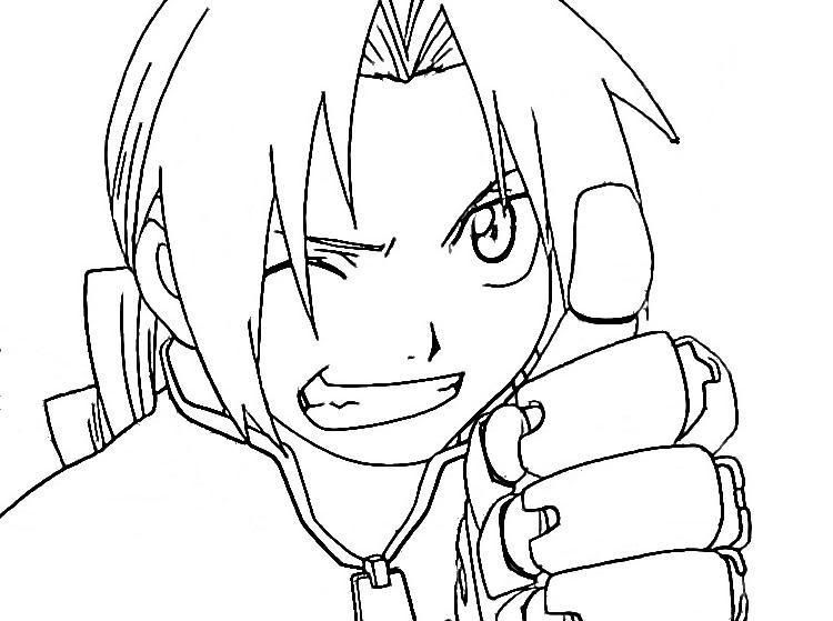 750x559 Sad Anime Boy Coloring Pages