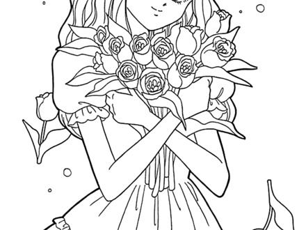 440x330 Anime Coloring Pages For Adults Bestofcoloringcom, Anime Guy