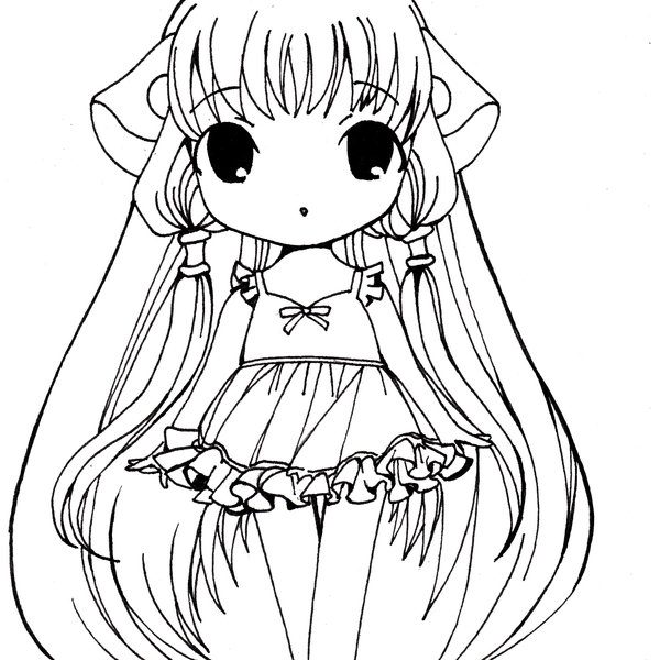 600x600 Anime Coloring Pages Characters Coloring Pages Coloring Pages