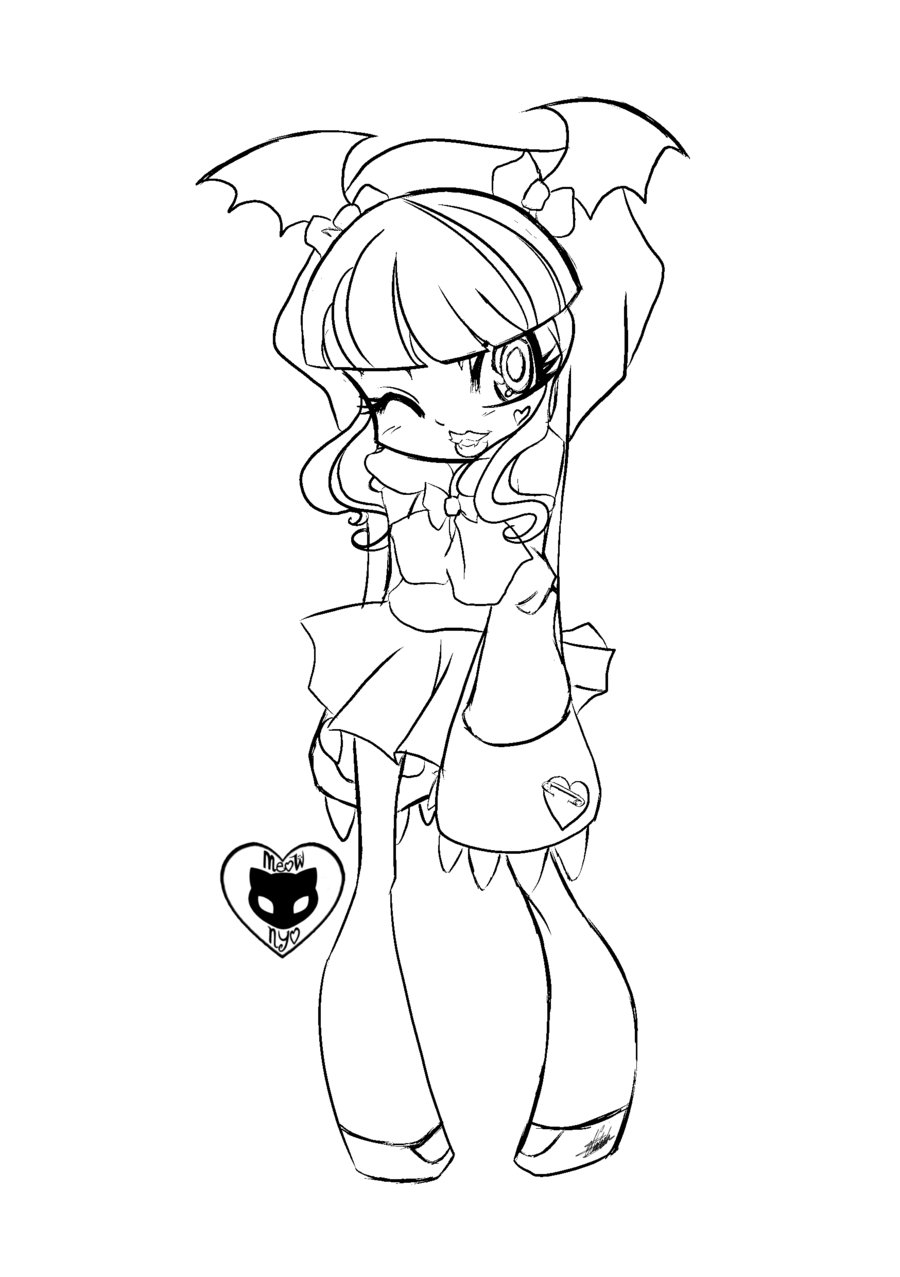 900x1277 Awesome Anime Fox Girl Coloring Pages Gallery Free Coloring Book