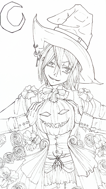 409x726 Pin By Kalnaiorsolya On Rajzok Happy Halloween