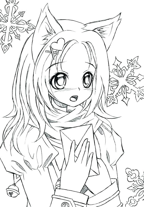 600x858 Anime Girl Coloring Pages Anime Coloring Pages Anime Coloring