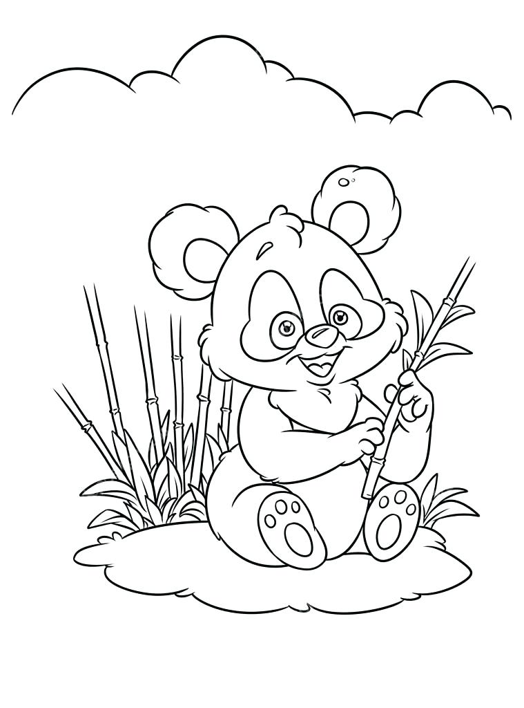 759x1024 Panda Coloring Page Coloring Pages Of Pandas As Well As Cute Panda