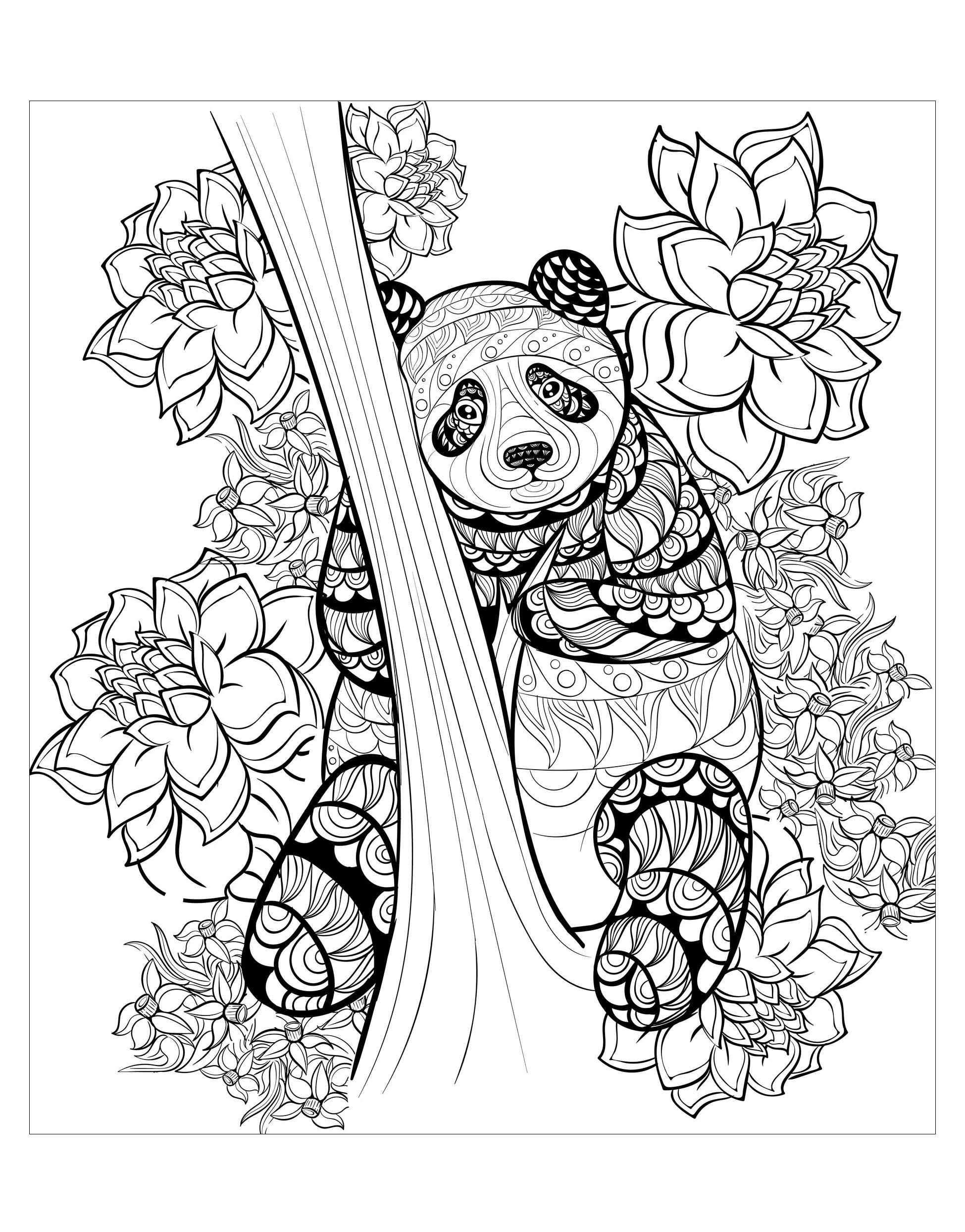 1949x2486 Panda By Alfadanz