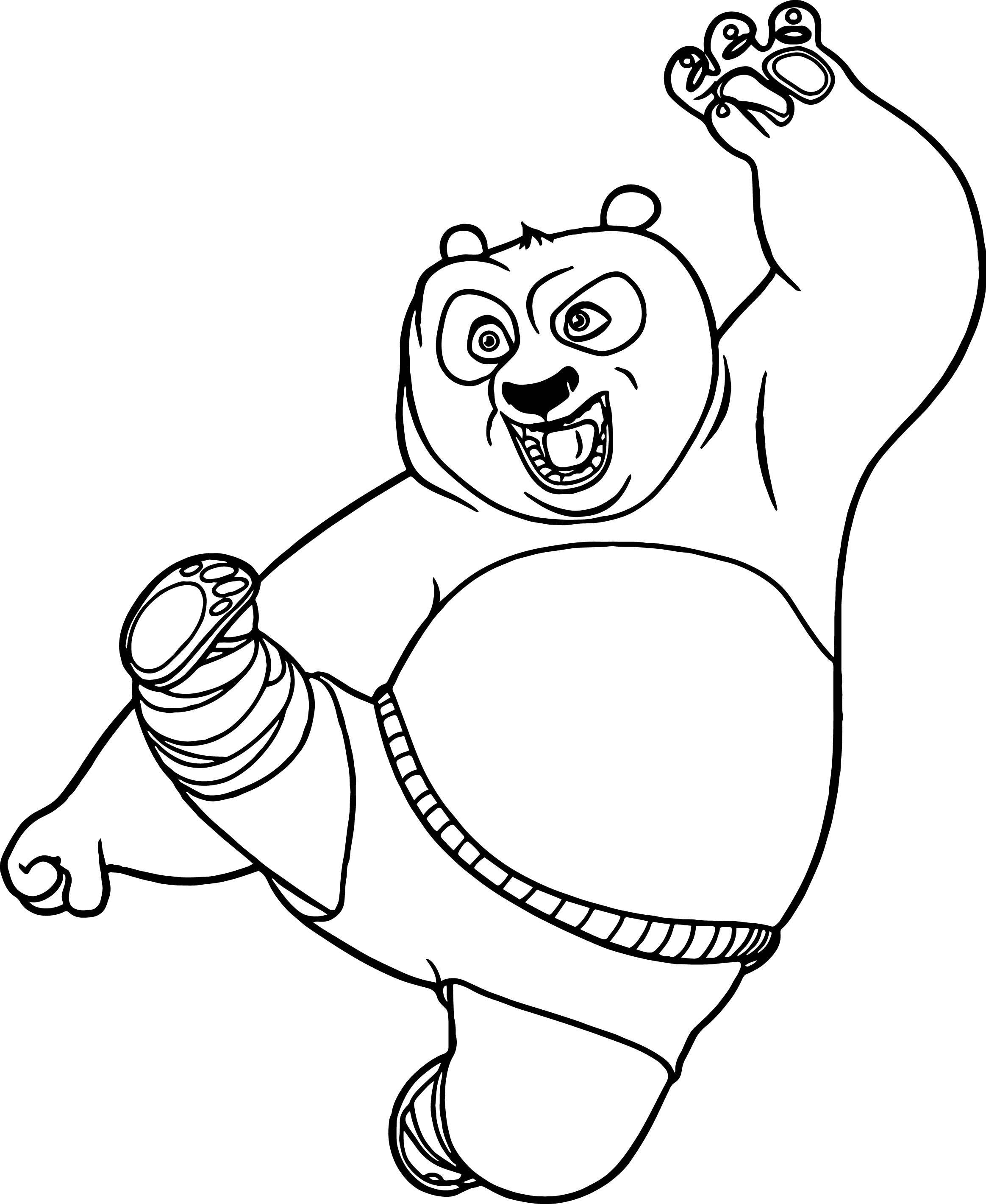 2327x2839 Tai Lung From Kung Fu Panda Coloring Pages For Kids Printable