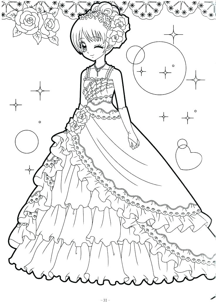 736x1039 Anime Coloring Pages Anime Princess Coloring Pages Anime Cat Girl