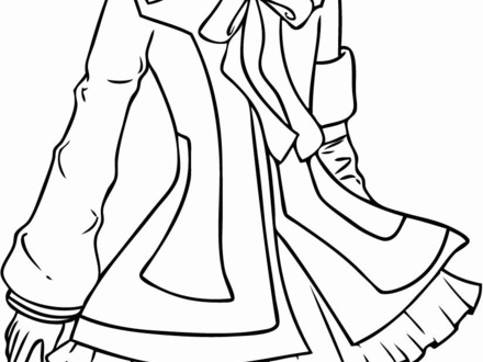 Anime Vampire Coloring Pages