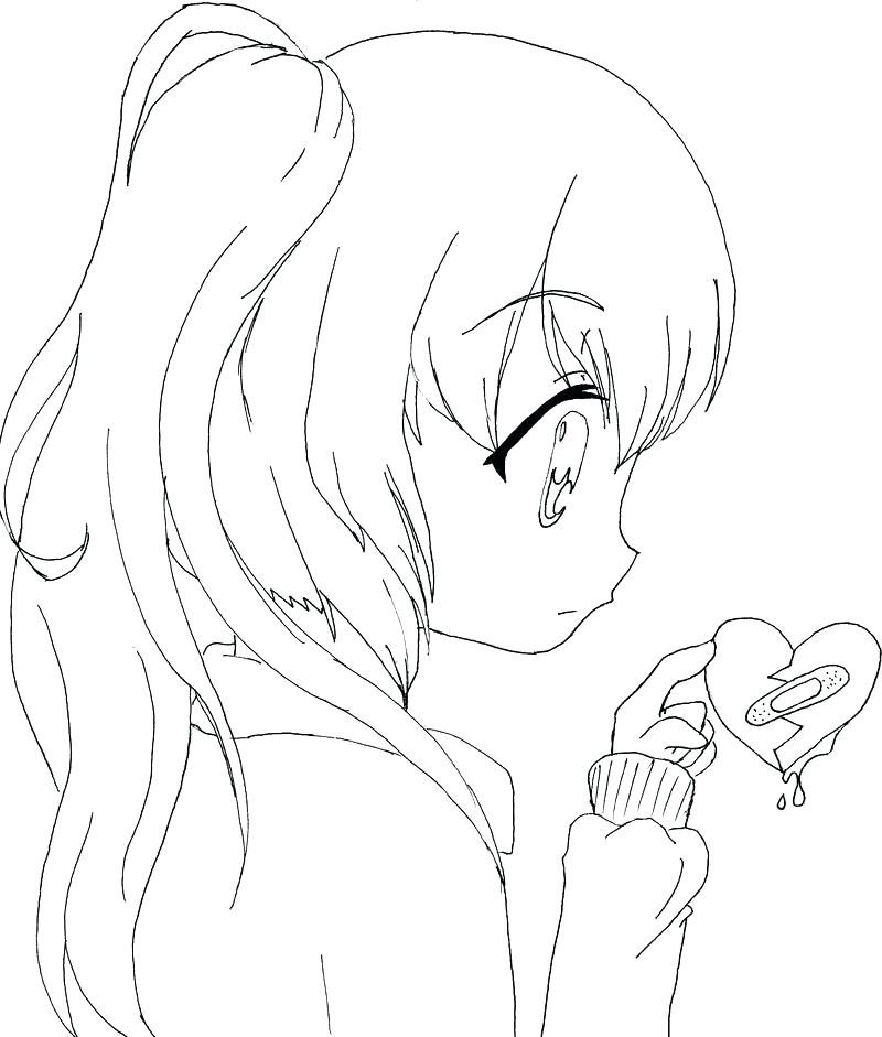 800x941 Girl Vampire Coloring Pages Anime Printable Coloring Pages Good