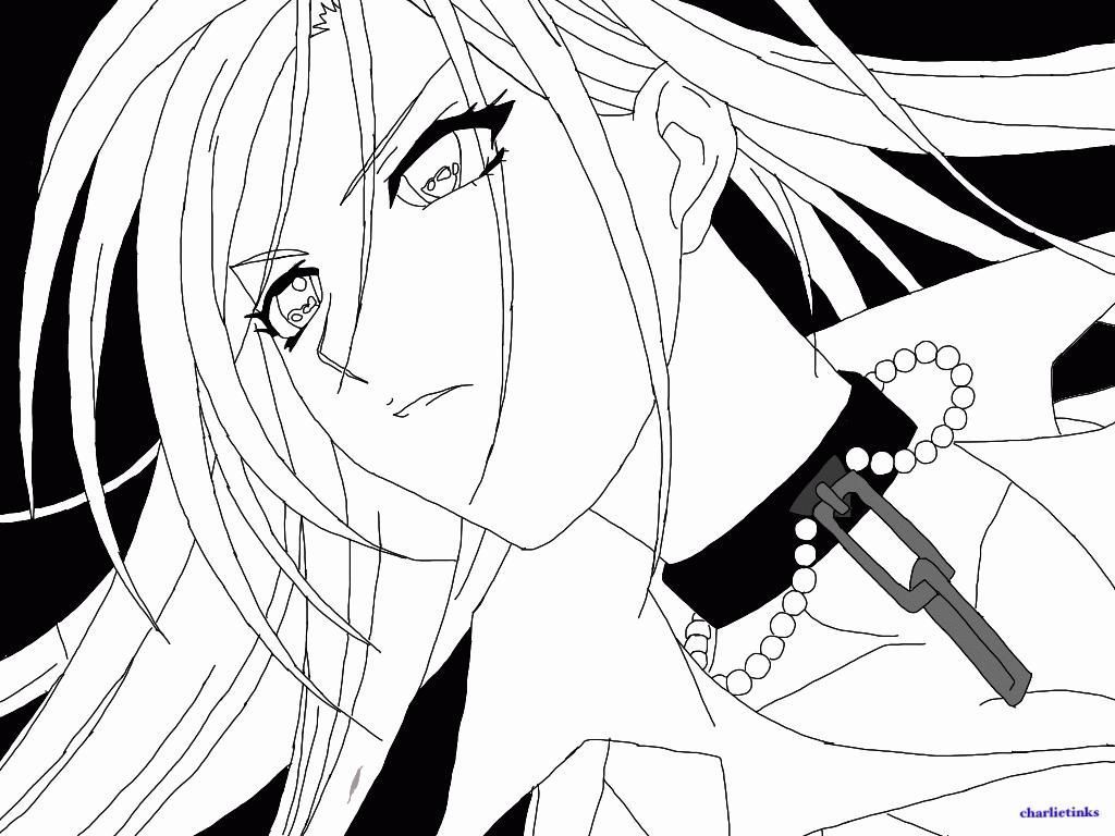 1024x768 Anime Vampire Coloring Pages Coloring Sheets