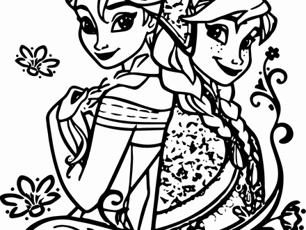 440x330 Anna Frozen Coloring Pages Best Of 34 Elsa And Anna Coloring Pages