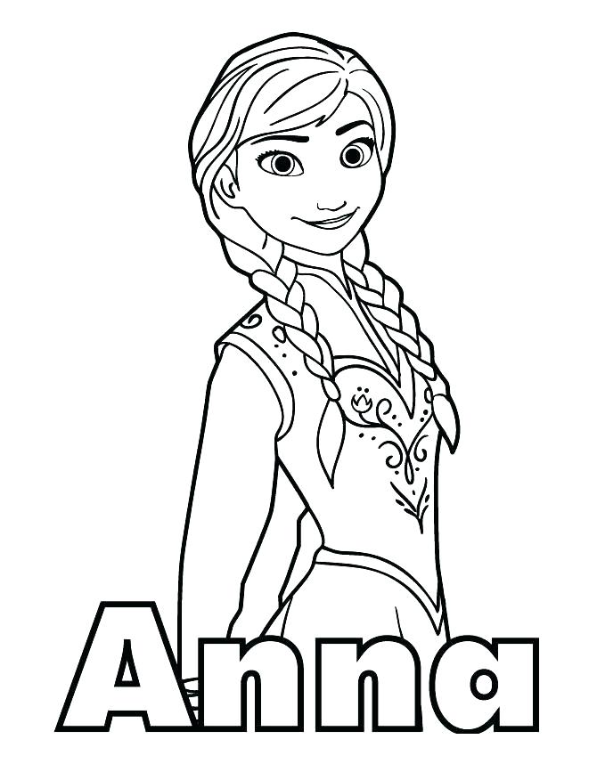 670x867 Anna Coloring Pages Baby And Coloring Pages Frozen Printable