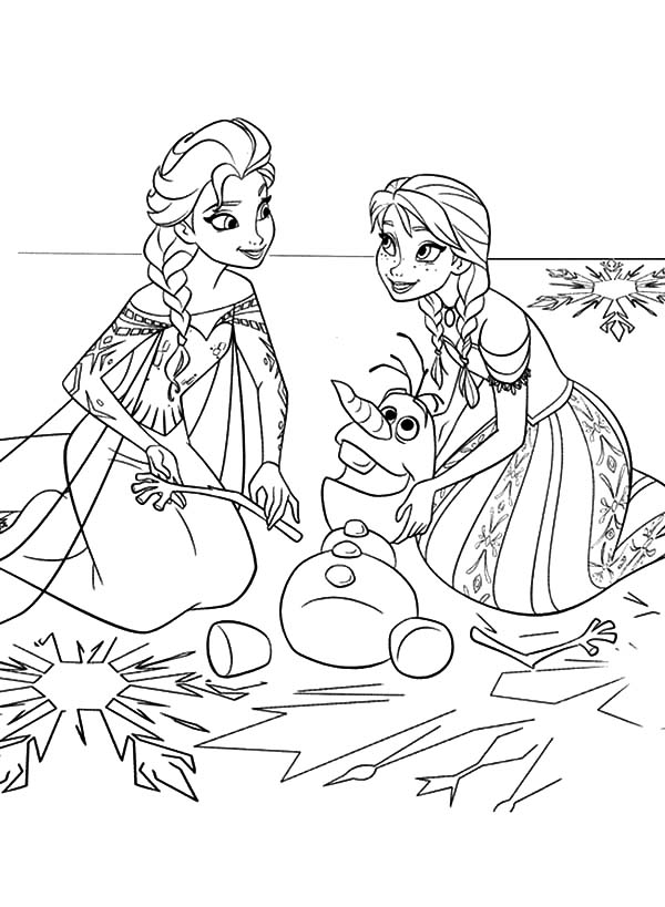 600x819 Best Frozen Anna And Elsa Coloring Pages Free Printable Elsa